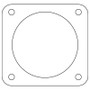 Cometic Subaru FA20D .060in AFM Throttle Body Gasket