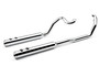 True Dual Headpipes Chrome Flh/flt 95-06