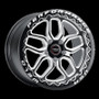 Weld 17x10 Laguna Beadlock 5x115 ET30 BS 6.68 Gloss Black 78.1