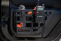 DV8 Offroad 11-18 Jeep Wrangler JK 4 Door Only Rear Door Pocket Molle Panels - Black