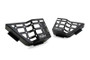 DV8 Offroad 11-18 Jeep Wrangler JK 4 Door Only Rear Door Pocket Molle Panels - Black
