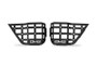DV8 Offroad 11-18 Jeep Wrangler JK 4 Door Only Rear Door Pocket Molle Panels - Black