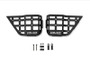 DV8 Offroad 11-18 Jeep Wrangler JK 4 Door Only Rear Door Pocket Molle Panels - Black