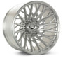 Vossen VFX-02T 22x12 - 8x170 - ET44 - Ultra Deep - 125.1 - Brushed Gloss Clear Wheel