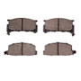 DFC 80-89 Subaru Standard Front 4000 Hybridynamic Brake Pads