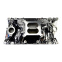 Edelbrock RPM Air-Gap Manifold for Small-Block Chevy Vortec - Chrome Plasma