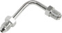 Jic To -3 Tube Adapter 90 Degree Short Chrome 3/8"
