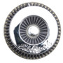Edelbrock Pro-Flo Universal White Medium Conical Air Filter with 3/3.5/4in Inlet
