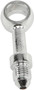 Straight Banjo Chrome 7/16"