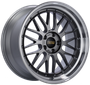 BBS LM 19x10 5x114.3 ET22 PFS Diamond Black Center Diamond-Cut Rim Wheel - PFS/Clip Req