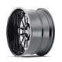 Cali Off-Road 9110 Summit 26x14 / 6x139.7 BP / -76mm Offset / 106mm Hub Gloss Black Milled Wheel