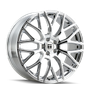 Touren 3276 TR76 18x8 / 5x112 BP / 35mm Offset / 66.56mm Hub Chrome Wheel