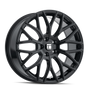 Touren 3276 TR76 17x8 / 5x108 BP / 35mm Offset / 63.5mm Hub Gloss Black Wheel