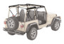 Bestop 97-06 Jeep Wrangler TJ Exc Unlimited Bow & Fdodge Rame Hardware Kit (Factory Style Repment)