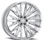 MTX Gangstar Silver Machined 20x10in / 6x135 BP / -18mm Offset / 87.1mm Bore