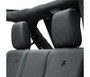 Bestop 13-18 Jeep Wrangler JK 4-Door Rear Seat Covers (Black Diamond)