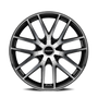 Touren 3260 TR60 17x7.5 / 5x100/114.3 BP / 42mm Offset / 72.62mm Hub Gloss Black Machined Wheel