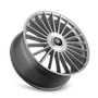 Touren 3610 TR10 22x9 / 6x135/139.7 BP / 20mm Offset / 87.1mm Hub Satin Silver Machined Wheel