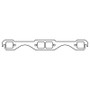 Cometic Chevy Gen1 Small Block V8 .043in Copper Exhaust Mani Gskt Set-1.480in x 1.450in Square Ports