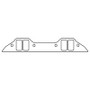 Cometic Chrysler BB B/RB V8 .060in Fiber Intake Mani Gasket Set-2.260in x 1.210in Rectangular Ports