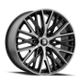 Touren 3291 TR91 20x9 / 6x135 BP / 18mm Offset / 87.1mm Hub Matte Black Brushed w/ Dark Wheel