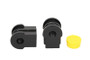 Energy Suspension 14-18 Nissan Altima Rear Sway Bar Bushing Set - Black