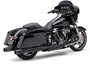 4" Dual Cut Tip Slip-on Black Flh/flt 17-25