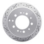 R1 98-07 Lexus Lx470 Rear Left Drilled & Slotted Geo-Carbon Rotor