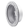 R1 98-07 Lexus Lx470 Rear Left Drilled & Slotted Geo-Carbon Rotor