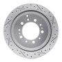 R1 98-07 Lexus Lx470 Rear Left Drilled & Slotted Geo-Carbon Rotor
