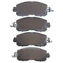 DFC 13-25 Nissan Leaf Front 4000 Hybridynamic Brake Pads
