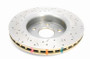 DBA 06-10 Jeep Commander Front 4000 Series Drilled & Slotted Rotor