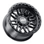 Weld Off-Road Swift 17x9in - 6x135 / 6x139.7 BP - ET-12 - 106.1mm CB - Gloss Black Wheel & Ring