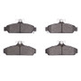DFC 84-87 Chevrolet Corvette Front 4000 Hybridynamic Brake Pads