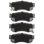 DFC 82-94 Subaru Justy Front 4000 Hybridynamic Brake Pads