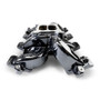Edelbrock Chevy LS1 Performer RPM Intake Manifold Only - Black Plasma Finish