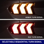 Form Lighting 2024+ Ford Mustang Sequential LED Tail Lights Red (Pair)