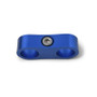 Russell Hose Separator For -12 Braided Hose Blue Anodize (2 Pack)