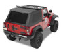 Bestop 07-18 Jeep Wrangler JK 2-Door A-Top Trektop (Blk Diamond Tinted Windows No Door Skins)