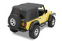 Bestop 97-06 Jeep Wrangler TJ A-Top Trektop (Blk Denim Tinted Windows No Door Skin)