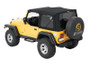 Bestop 97-06 Jeep Wrangler TJ Replace A-Top (Prem Blk Twill Tinted Windows No Door Skins )
