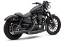 3" Rpt Slip-ons Black Sportster 14-24