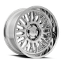 Cali Off-Road 9116 Vertex 22x12 / 8x170 BP / -44mm Offset / 125.2mm Hub Chrome Wheel