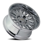 Cali Off-Road 9116 Vertex 22x12 / 8x170 BP / -44mm Offset / 125.2mm Hub Chrome Wheel