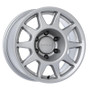Nomad N505OE Touring 17x8.5in / 5x150 BP / 35mm Offset / 110.5mm Bore - OE Silver