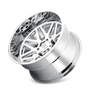 Cali Off-Road 9115 Invader 24x14 / 6x135 BP / -76mm Offset / 87.1mm Hub Chrome Wheel