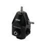 DeatschWerks Compact Carburetor Adjustable Fuel Regulator 6AN x4 Inlets - 6AN Return - Black