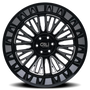 Cali Off-Road 9116 Vertex 26x14 / 6x139.7 BP / -76mm Offset / 106mm Hub Gloss Black Milled Wheel