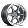 Kansei K14G Roku 18x8.5in / 5x108 BP / 35mm Offset / 63.4mm Bore - Matte Gunmetal