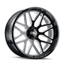 Cali Off-Road 9115 Invader 26x14 / 8x165.1 BP / -76mm Offset / 125.2mm Hub Gloss Black Milled Wheel
